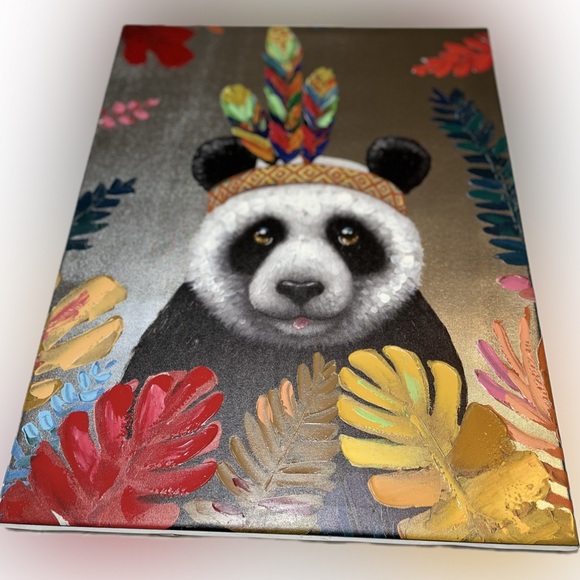 20”x16” Panda Portrait on canvas - Picture 2 of 4